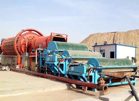 250th lead-zinc ore dressing production line in Argentina
