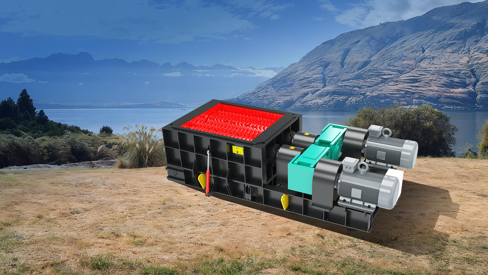 PMA/B Series High-efficiency Tooth Roller Crusher