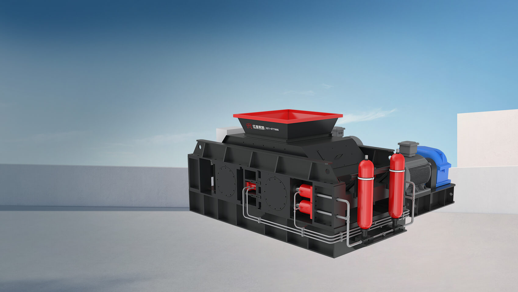 Hydraulic Roll Crusher