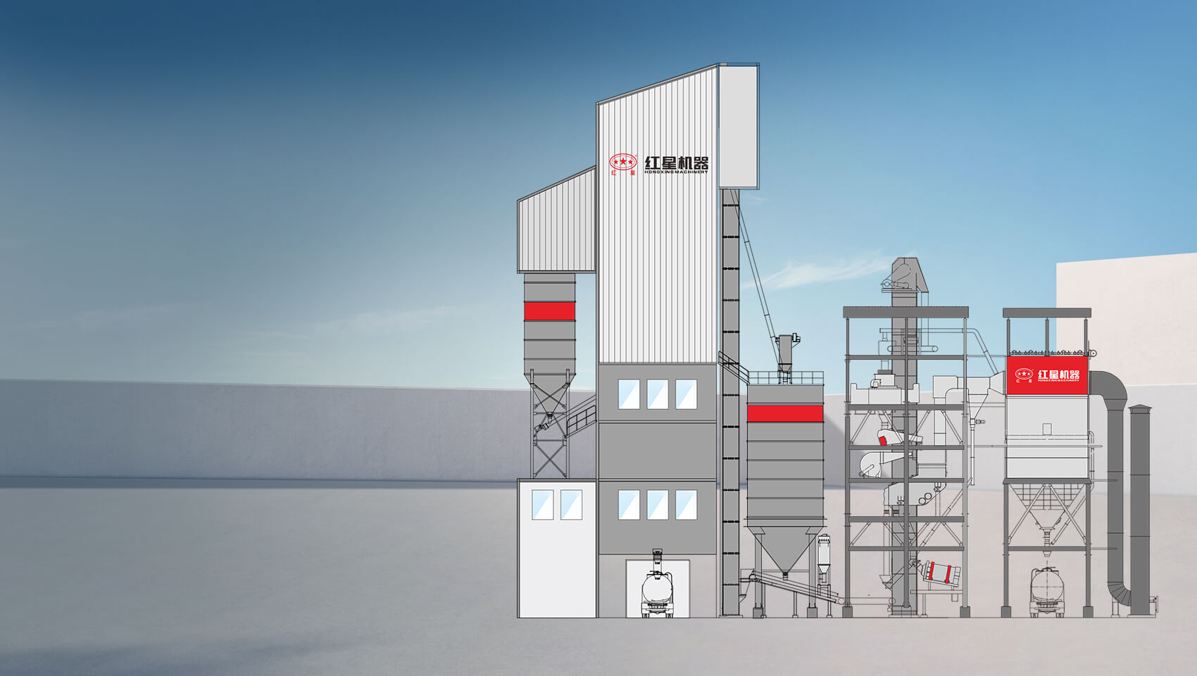 Sand Making Dry Mixed Binary Equipment